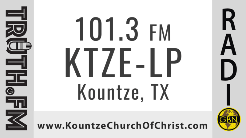 Kountze Christian Radio - Kountze Church of Christ